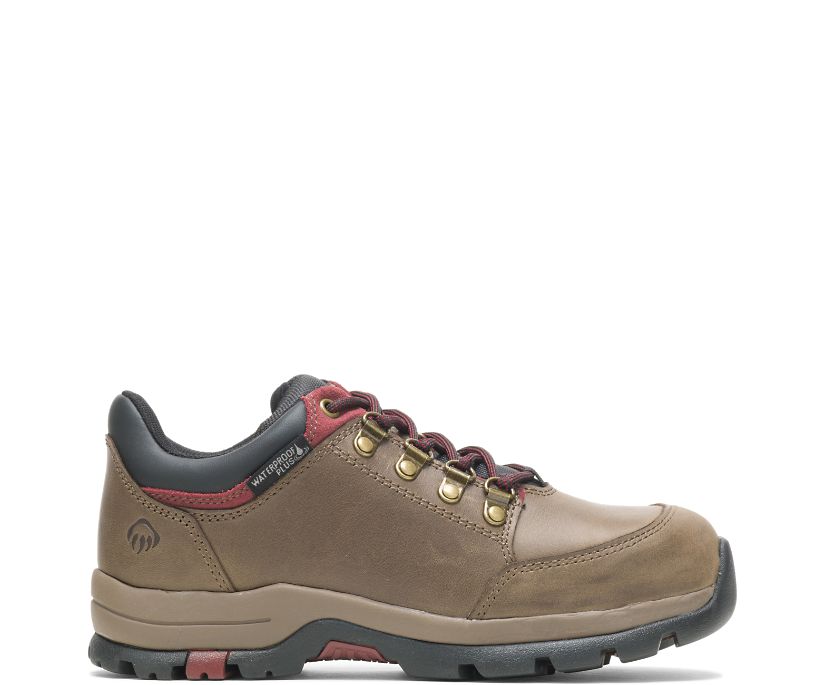 Chaussures de Travail Wolverine Grayson Steel Toe Femme - Kaki Clair (LGK392186)